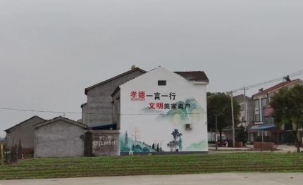 景德镇新农村墙绘